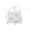 Eco - friendly lightweight Supermarket Cloth Shopping Bag with soft shoulder strap