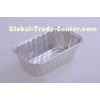 Food Grade Stackable Aluminum Foil Container Bakery Packaging Rectangle Shape
