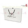 White Cardboard Paper Custom Printed Paper Bags With Logo Printing