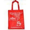 Red Logo Printing Non Woven Fabric Bags for Promotional Gift