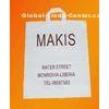 Reusable Grocery Shopping Bags / Clothes Shop Die Cut Handle Bags / Soft Loop Handle Bags