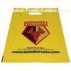 Recyclable HDPE die cut handle plastic shopping bag with ROHS certificates