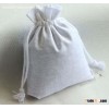 blank cotton drawstring bag
