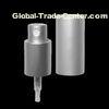 20/415 Matte silver Mist Spray Pump , 0.15ml/T with Metal Overcap for floral water