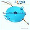 Low torque Pancake slip ring 4 circuits each 10A hole size 25.4mm