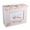 Mini Rigid Cardboard Suitcase Box With Handles / Metal Lock For Children's Toy