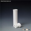 Stoppers can be filled with silica gel