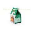 Side Gusset Heat Seal Coffee Packaging Bags , 4 Side Seal Bags