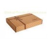 T-shirt Packaging Boxes Kraft Paper Rectangular Dots Packing Box For Shirt