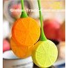 Fruit Lemon Shape Silicone Tea Infuser for Tea dipper / tea ball