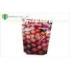 Colorful Design Stand Up Custom Food Packaging Front Printed Back Clear Lipstick