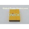Book shape coin display boxes with magnetic closure , hot stamping logo