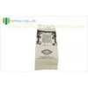 White Kraft Paper Bags Aluminum Foil Side Gusset  Foil Colourful With Heat sealing