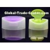 Diamond shape PP smooth screw cap for Eco Friendly Cosmetic Packaging
