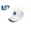 White Kids cute Personalized Baseball Caps with lovely printing spangled brim