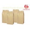 High-Capacity Kraft Paper Bag Packaging Square Bottom Pouch For Dried Food Nuts