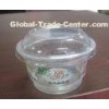 170ml Clear Disposable Dessert Cups For Ice Cream , Plastic Cups