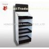 Corrugated Paper Product Display Shelves , Brochure Display Rack