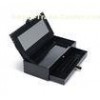 Popular Black Custom Cosmetics Gift Box With Two - layer Drawer