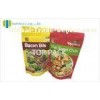 100g Stand Up Custom Food Resealable Foil Pouches Aluminum Foil Lamination