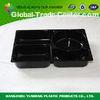 Black  Disposable Food Trays Flight Packaging  Airline