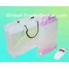 HDPE Drawstring Reusable Grocery Shopping Bags with Bottom Gusset or Side Gusset