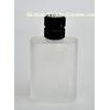 100ML Frosting Electro-plated Perfume Spray Bottle with Galvanizing ABS Plastic Cap
