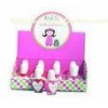 Recyclable Counter Corrugated Cardboard POP Displays With Strong Structure For Nail Polish