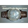 Crystal White 100ml perfume glass bottle with Watch Designed