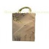 Double Crane Gunny Bag, Reusable Carrier Bags With Button Closure For Packaging / Shopping