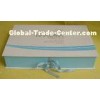Custom Luxury Cardboard Gift Box with Blue Ribbions for Perfume / Jewelry Packaging