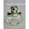 100ML Hot Stamping Perfume Spray Bottle with PP Plastic Cap and FEA 15MM Pump