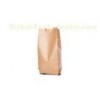 Brown White Kraft Paper Plastic Paper Bags Wholesale UV Priting 17 Thread Thick