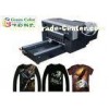 Digital flatbed t-shirt printer , home textileprinter with micro piezo printheads