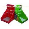 Full / Pantone Printed OEM Cardboard POP Counter Display With Hooks , Custom Logo