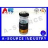 Personalised Round Sticker Printing Steroid Vial Label Sticker Printing For 10ml Bottle