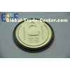 Full Open Tinplate Can Easy Open Lid , 300# 73mm Metal Can Lid