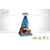 Pantone Color Triangle Cardboard Advertising Displays For Car Accessories