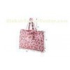 Large light weight Cloth shopping shoulder bag Floral patterned for girl