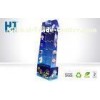 Children Dolls Cardboard Display Shelf With PET Hooks / Pantone Color
