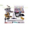 Flat LCD Power Supply Professional Tattoo Kits , Tattoo Gun Starter Kits