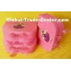 Pink Cardboard Luggage / Suitcase Box with  Ribbon Closure and Handle for Children's Toys