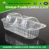 Plastic Clamshell Packaging For Food , Cupcake Clamshell Packaging