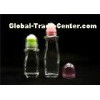 80ml Clear empty deodorant Glass Roll On Bottles silk screen printing