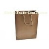 Card Paper Packaging Bags With Handles, Promotional Paper Shopping Bags For Store