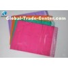 Purple green pink colorfull Pastic delivery bags with Seal Adhesive