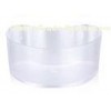 Clear Disposable Safety Packing Plastic Mousse Cups 125ml Moon Shape