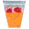 Cellophane Wrapping Flower Plastic Sleeves / Trapezoid Eco-friendly Flower Wrap Sleeve Bags