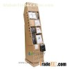 2015 New Style Paper Display Shelves Cardboard Display Stand For Clothes Retail Supplies