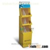 Custom Print Floor Standing Cardboard Display For Food